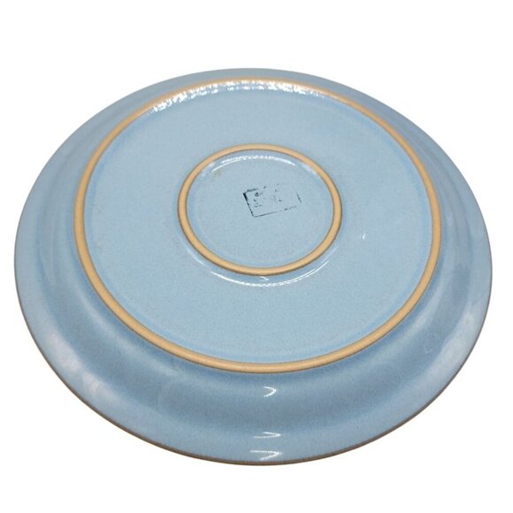 Denby Colonial Blue Lunch Plate 8" England Earthenware VTG Sherwood Collection - Picture 5 of 10